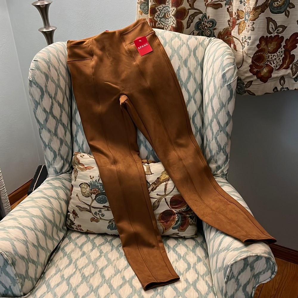 SPANX rich caramel legging